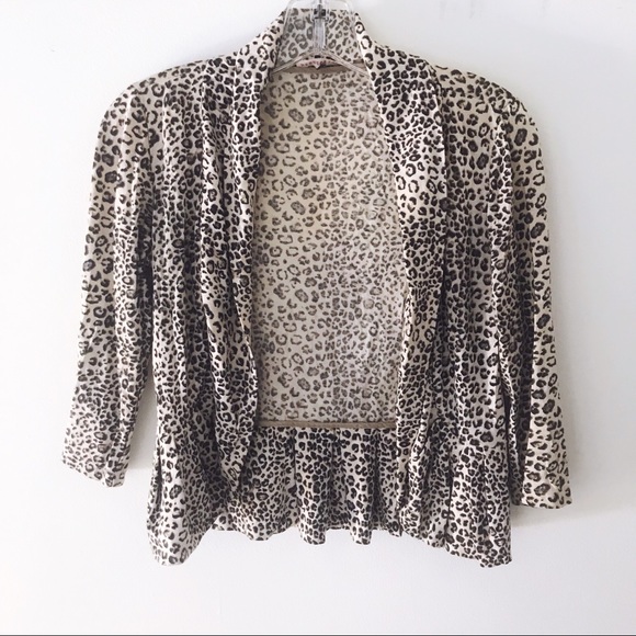 Rebecca Taylor || Leopard Cardigan - Picture 1 of 4